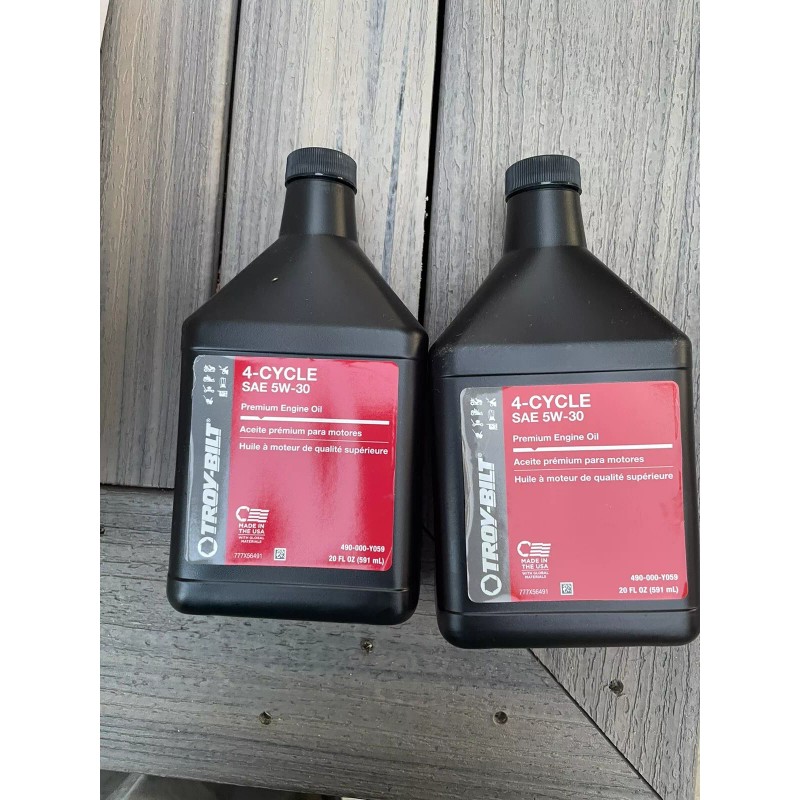 Troybilt 2X 20 Oz. Premium SAE 5W-30 4-Cycle Engine Oil
