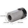 Hex ER25 Collet Block High Carbon Steel CNC Lathe Square