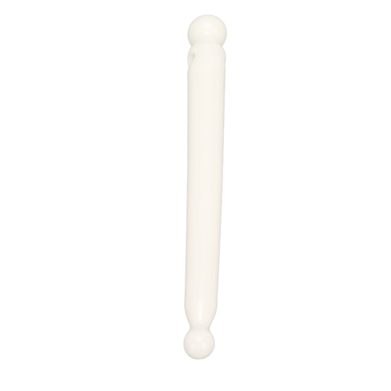 Manual Acupuncture Pen White Ceramic Face Body Acupressure Bar Deep
