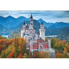 Cheatwell Games 13930 World's Smallest 1000 Piece Jigsaw Puzzle Neuschwanstein Castle, Various