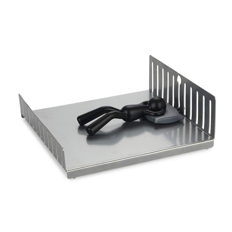 Balvi Serving Stand Nap Silver Black Colour Shaped Bed with