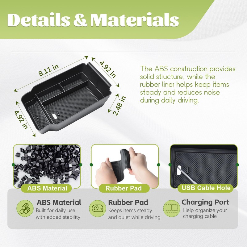 Center Console Organizer for 2026 Mazda CX-5 Accessories