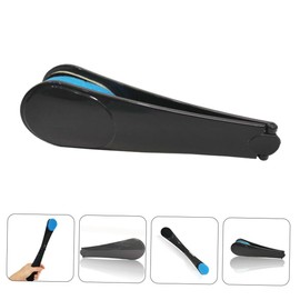 WOONEKY Back Tanning Brush Back Scrubber for Shower Cream Applicator Long Handled Sponge Back Massage Lotion Stick for Body Tanning Lotion Mitt Applicator Shower Back Scrubber for Men