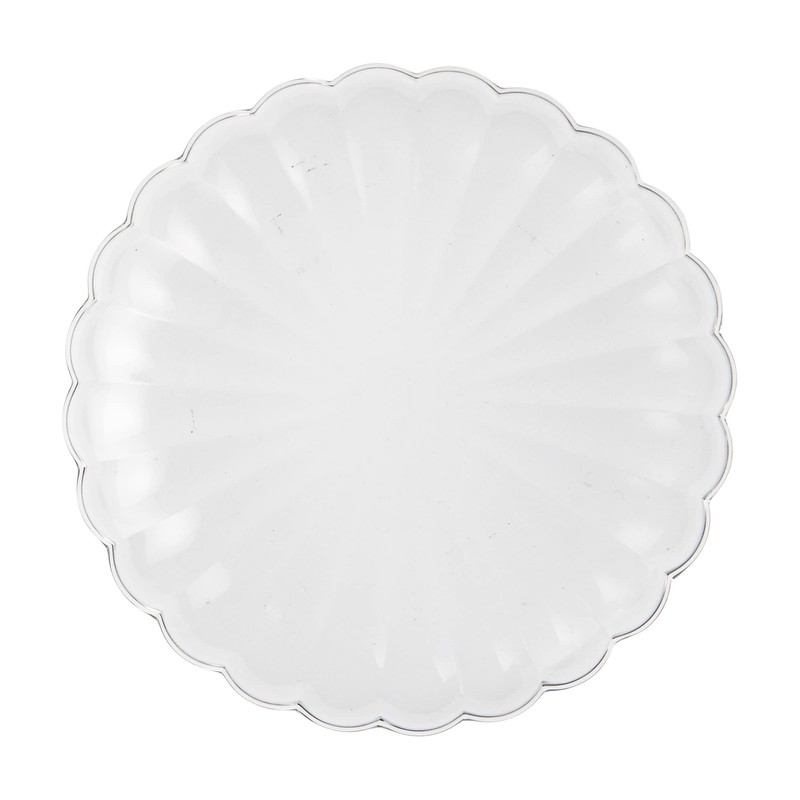 Mizusaki Glass MKG-214113 Plate, Medium Plate, Approx. 5.1 inches (13