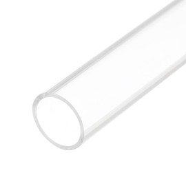 QUARKZMAN PVC transparent tube, inner diameter 17 mm, diameter 20 mm, length 150 mm, acrylic plastic tube for lamp making, floor lamps, furniture