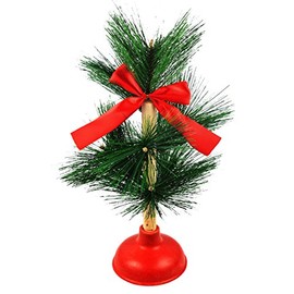 Fairly Odd Novelties Redneck Plunger Christmas Tree Funny Toilet Humor Holiday Gift