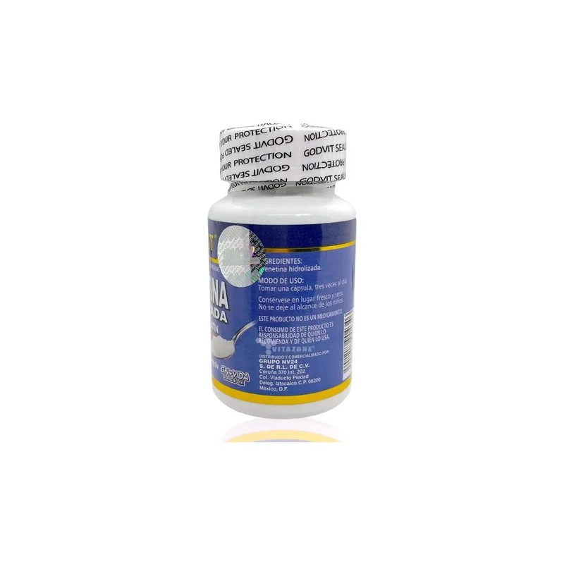 Grenetina Hidrolizada 60 Cápsulas Godvit