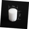 Abaodam 100PCS Hydroponic Sponge Seedling Grow Sponges for Soilless Vegetable