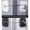 Replacement Keys for Fridge Lock and Refrigerator Lock,4 Keys Only