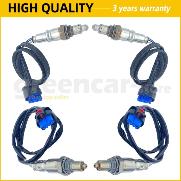Unbranded 4Pcs Upper & Lower O2 Oxygen Sensor FOR 2018-2020