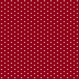 d-c-fix 346-0627 Decorative Self-Adhesive Film, Polka Dot Red/Petersen Red, 17" x 78" Roll