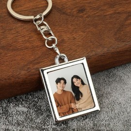 Photo card keyring holder key chain picture frame ID photo ID photo card key holder decoration / 포토카드 키링 홀더 열쇠고리 액자 프레임 증명사진 증사 카드 키홀더 꾸미기