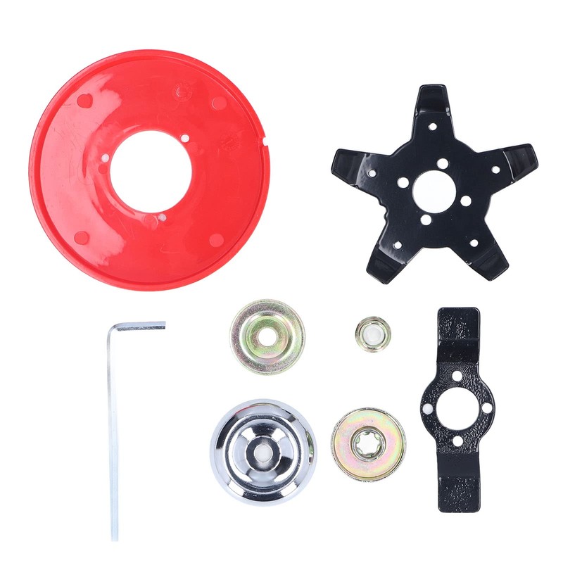 QANYEGN 26mm Steel Trimmer Head, Lawn Mower Cutting Head Aessories,