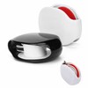 Samcos Automatic Cable Storage Case, Cord Reel, Earphone Storage, Automatic