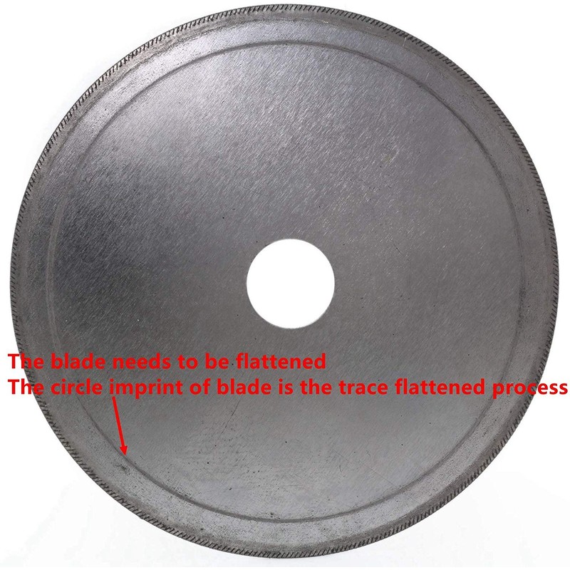 JINGLING 100mm 4" Diamond Lapidary Saws Blades, Super-Thin Rim 0.35mm