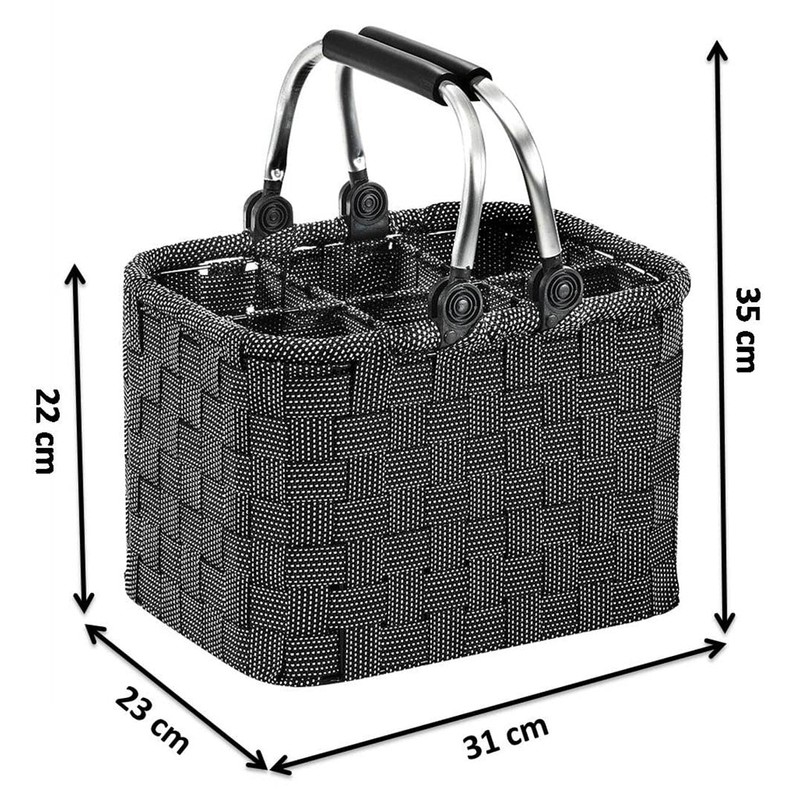 Kobolo Bottle Carrier Bottle Basket Nylon Mesh for 6 Bottles