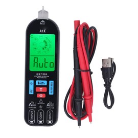 Multimeter with Large Screen Automatic Range Selection, Digital Multimeter Digital Display with 1, Counts, Current Measurement with Backlight for Capacitance Diode