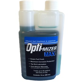 Opti-mizer 61612M 16 fl Oz. Ethanol Fuel Treatment Stabilizer, w/Chamber (1-Pack)