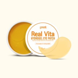Preeti Real Vita Hydrogel Under-eye Wrinkle, Nasolabial Wrinkle Eye Patch, Glabellar Patch, 60 sheets, 1 piece / 리얼비타 하이드로겔 눈밑주름 팔자주름 아이패치 미간패치 60매, 1개