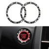WINKA Car Engine Start Stop Button Cover Bling Accessories for
