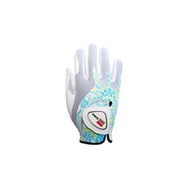 BIRDIE TOWN JUPITER Women’s Golf Glove - Breathable Synthetic Leather - One Size Fits Most (Sea Foam, Worn on Left Hand (Right Handed Golfer))