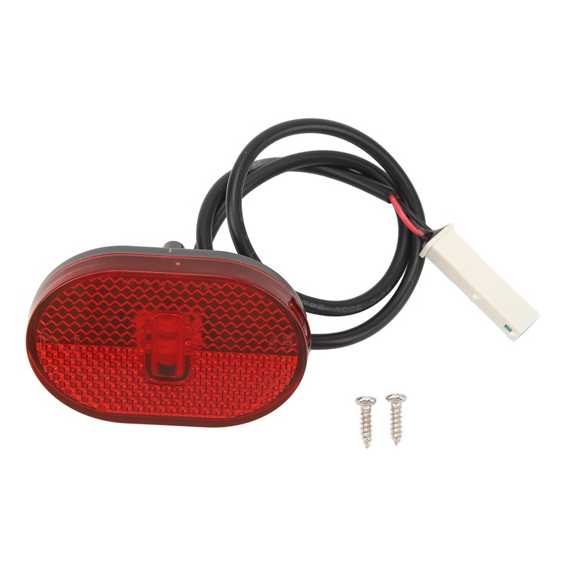 Electric Scooter Rear Tail Light Easy To Install Waterproof Lightweight