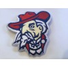 Ole Miss Rebels Colonel Reb Vintage Embroidered Iron On Patch