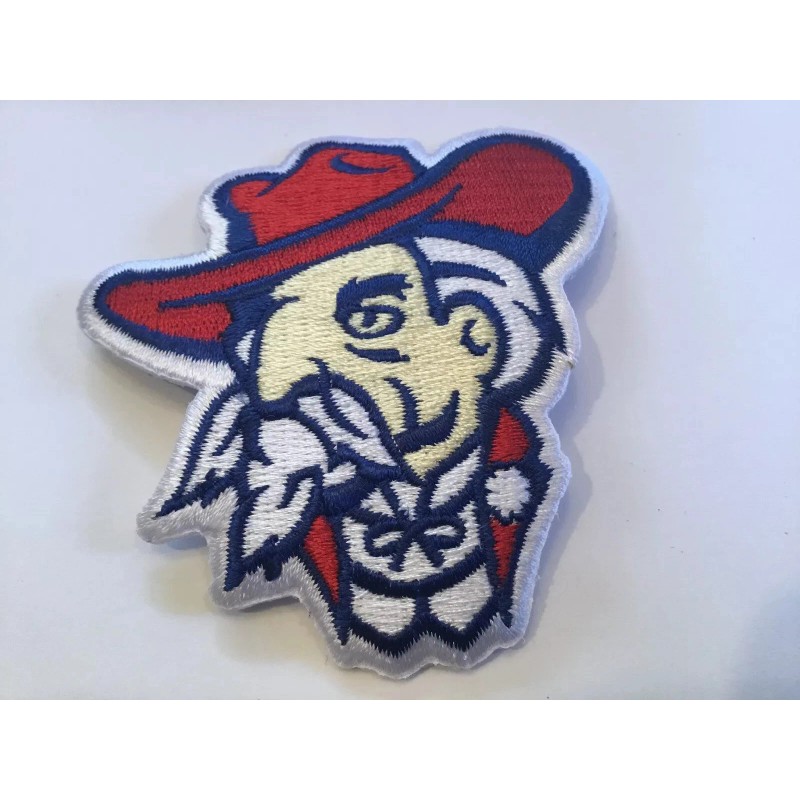 Ole Miss Rebels Colonel Reb Vintage Embroidered Iron On Patch