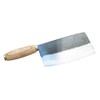 Crude - Chinese Vegetable Cleaver Knife, 7 inch, Carbon Steel,