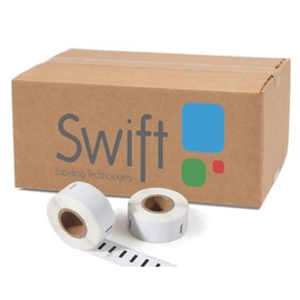 Compatible with Dymo 99017 Thermal White Address Labels for LabelWriter 4XL 450 400 330 320 310 Twin Turbo Duo Seiko SLP 450 430 420 400 240 220 200 120 100 Pro Plus (Pack of 5)