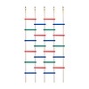 Innovative Rainbow Kids' Wooden Rope Ladder - 3/4/5-Group Connectivity, 14-Inch