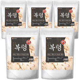 Domestic Baekbokryeong Bokryeong 500g 5 packs / 국산 백복령 복령 500g 5개