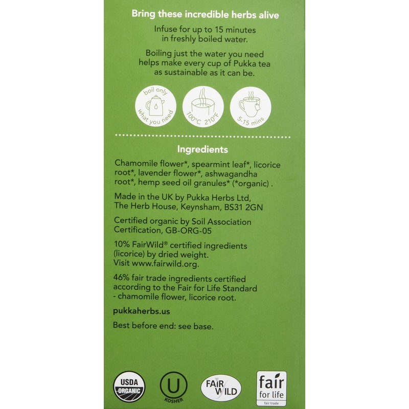 Pukka TB Peace 6 20ct