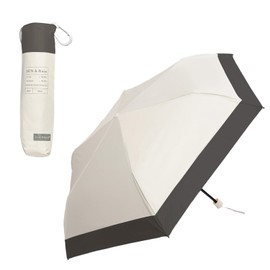 Folding Umbrella, For Rain or Shine, 2025, Includes Pouch with Hook, Parasol, Ultra Lightweight, 5.3 oz (150 g), Carbon Fiber Utilized, 99.9% Total Light Blocking, UPF50+, Wind Resistant, Lightweight