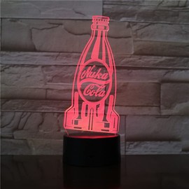 LED Video Lamp Nuka Cola Color Changing USB Night Light and Decoration Night Light Aid Sleep Gift