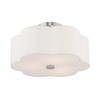 Livex Lighting 3 Lt Brushed Nickel Ceiling Mount