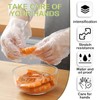 YOLUFER 100PCS Plastic Food Grade Gloves Perfect Food Handling Gloves