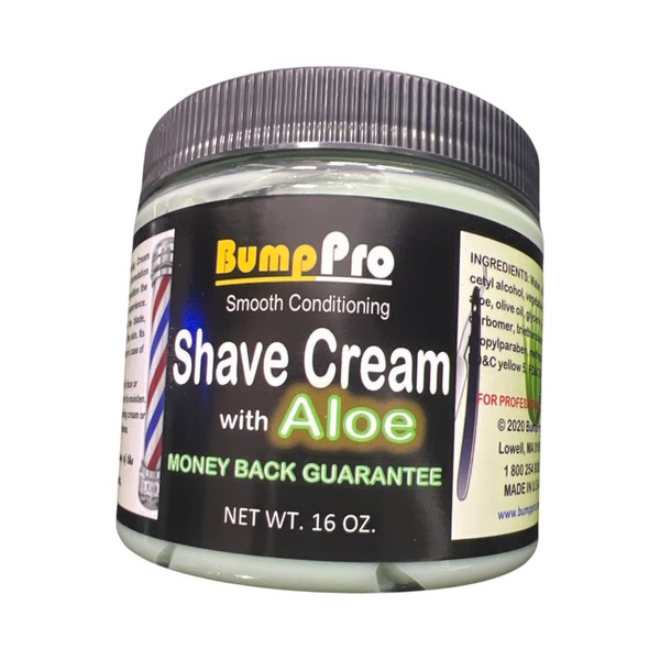 Bump Pro Brushless Shave Cream, Aloe