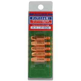 Star Denki Manufacturing (SUZUKID) P-606 Solid Gas Aluminum Chip 0.8φ x 5 Pieces