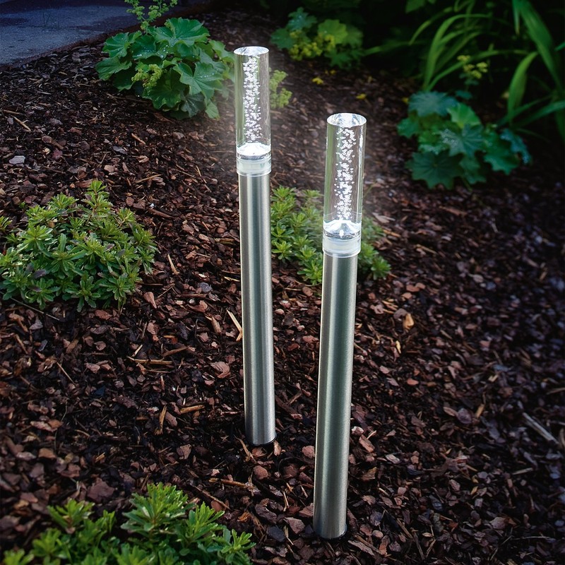 esotec Solar Design Twin 102064 Light Posts Set of 2