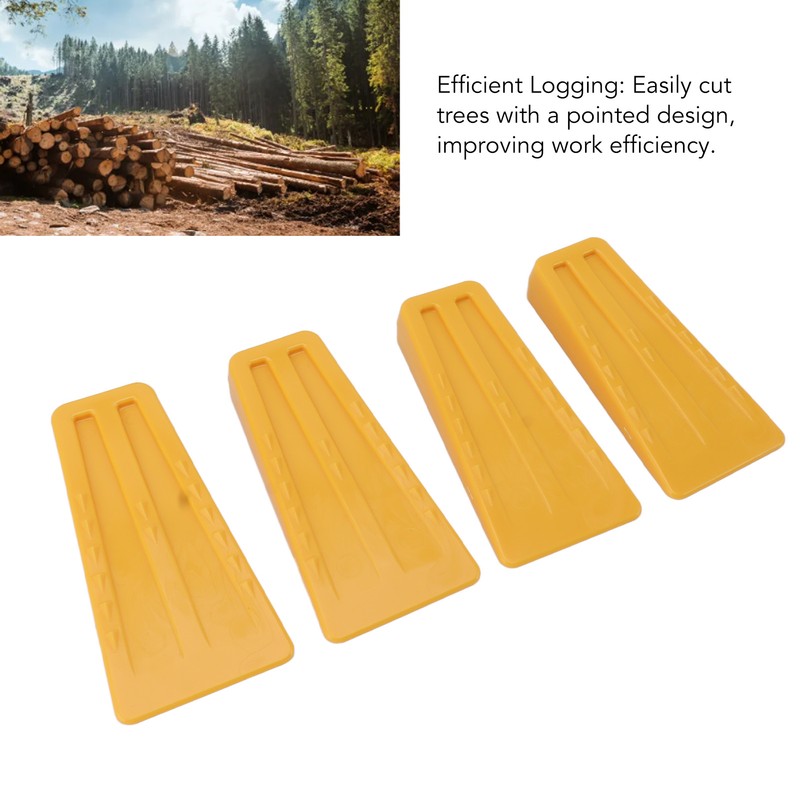 8PCS Cutting Wedges Plastic Chainsaw Wedges 5.5in Logging Wedges for
