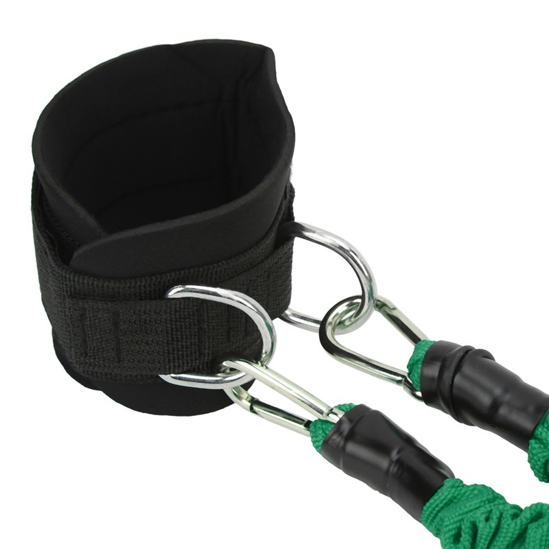 2Pcs Fitness Ankle Straps High Elasticity Durable Increase Muscle Strength
