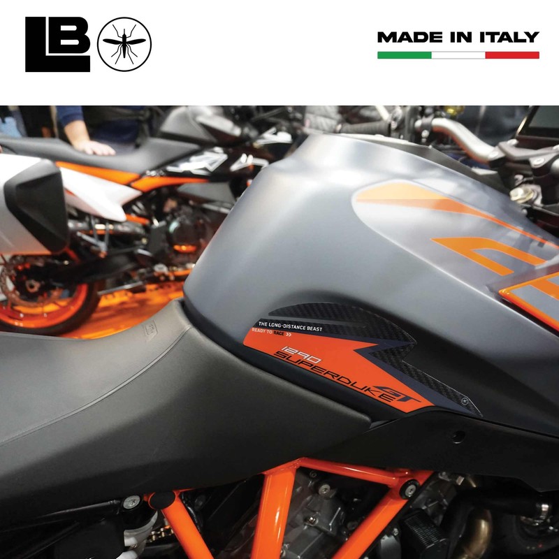 labelbike - Motorcycle Side Decoration and Protection Sticker Compatible with