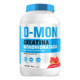 Suplemento Creatina Monohidratada D-mon 1 Kg 200 Servicios Sabor Sanda                                                                                