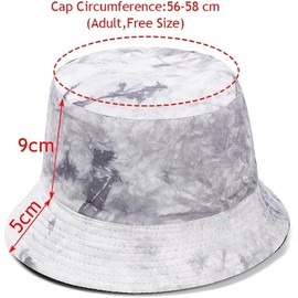 ASD Accessories Bucket Hat Unisex Cotton Fisherman Sun Cap Summer Beach Fishing Bucket Hat for Mens Womens (Green)