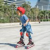 LEJIJIT Adjustable Inline Skates for Kids Girls Boys Children Beginners,