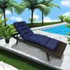 Gfgift Outdoor Chaise Lounge Chair Cushion Replacement, Waterproof Lounge Chair