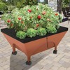 Mulch,Mulch Planter Box - Raised Bed, Grow Box with Drawstring
