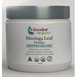 Soodox Organic Moringa Leaf Powder 200g