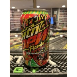 Mountain Dew Flaming Hot Unopened 12 fl oz Can